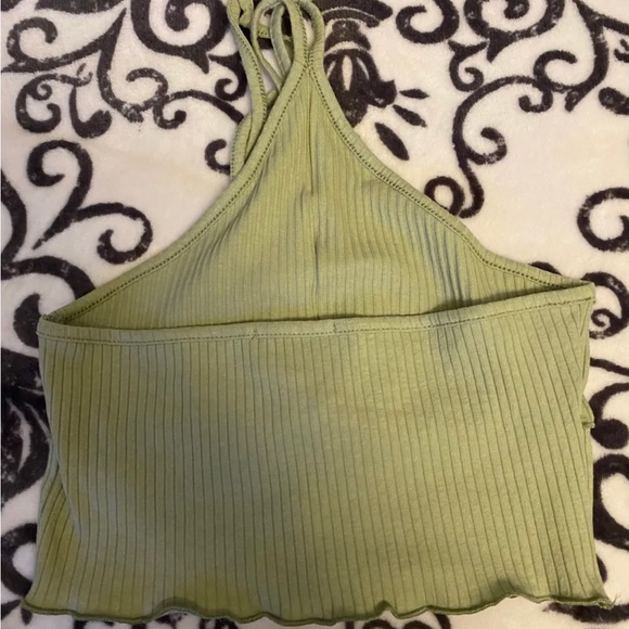 Grey Bandit Crop Top - Picture 3 of 4